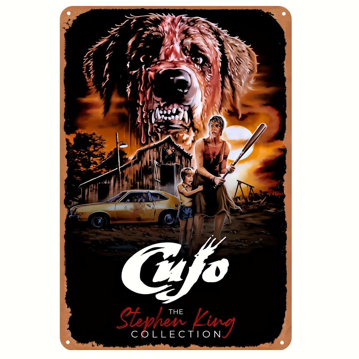 Куджо (1983) Винтажная металли – обзор и цена Vintage Collectible Posters