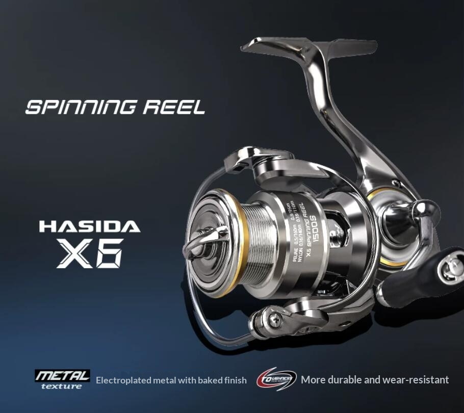 Рыболовная катушка Hasida X6 с – обзор и цена Developing Tank Reel