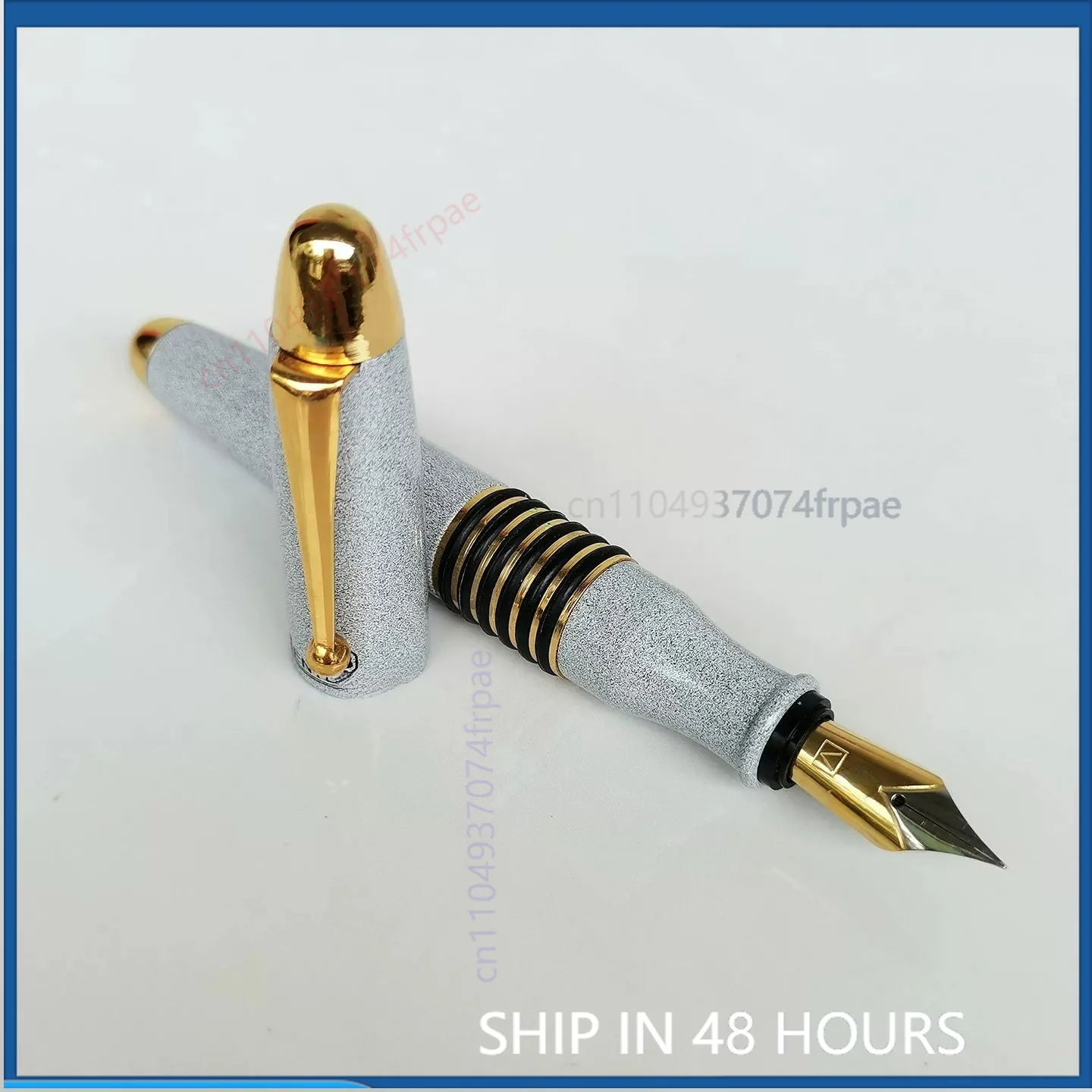 Белая толстая ручка-фонтан из  – обзор и цена Vintage Collectible Pens